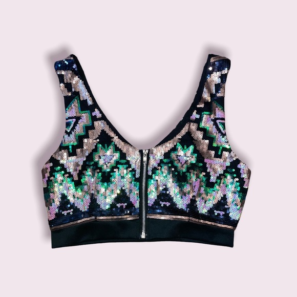 Sequins crop top - Picture 3 of 3